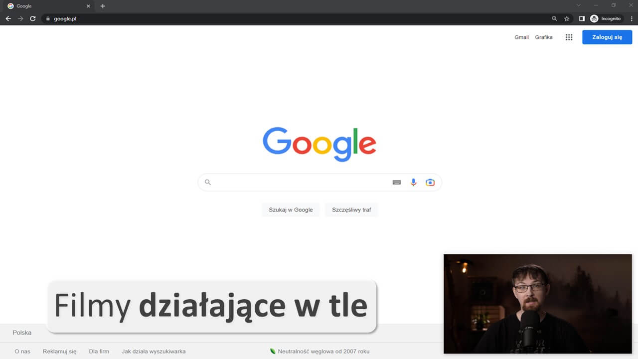 Filmy działające w tle